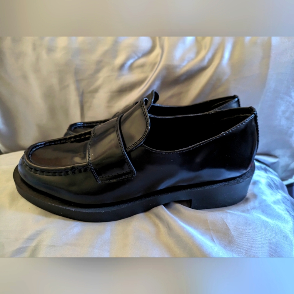 Black Penny Loafers